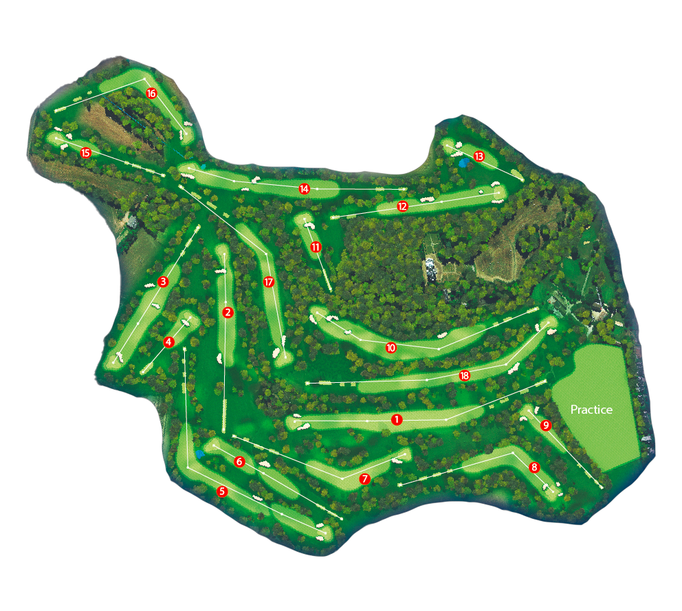 parcours golf le mans sargé