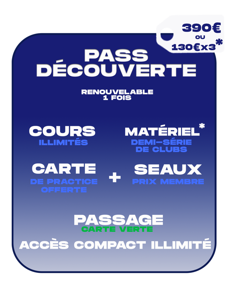 Pass Découverte le mans