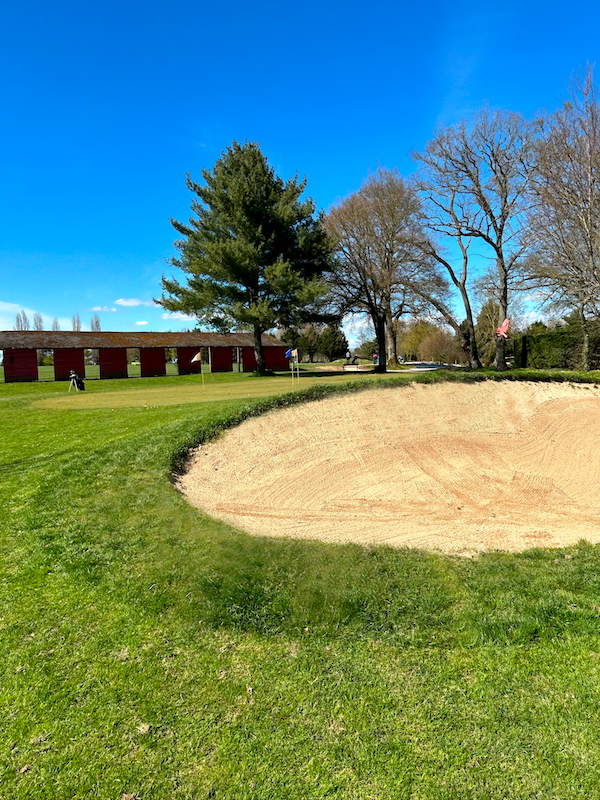 bunker entrainement le mans golf club_